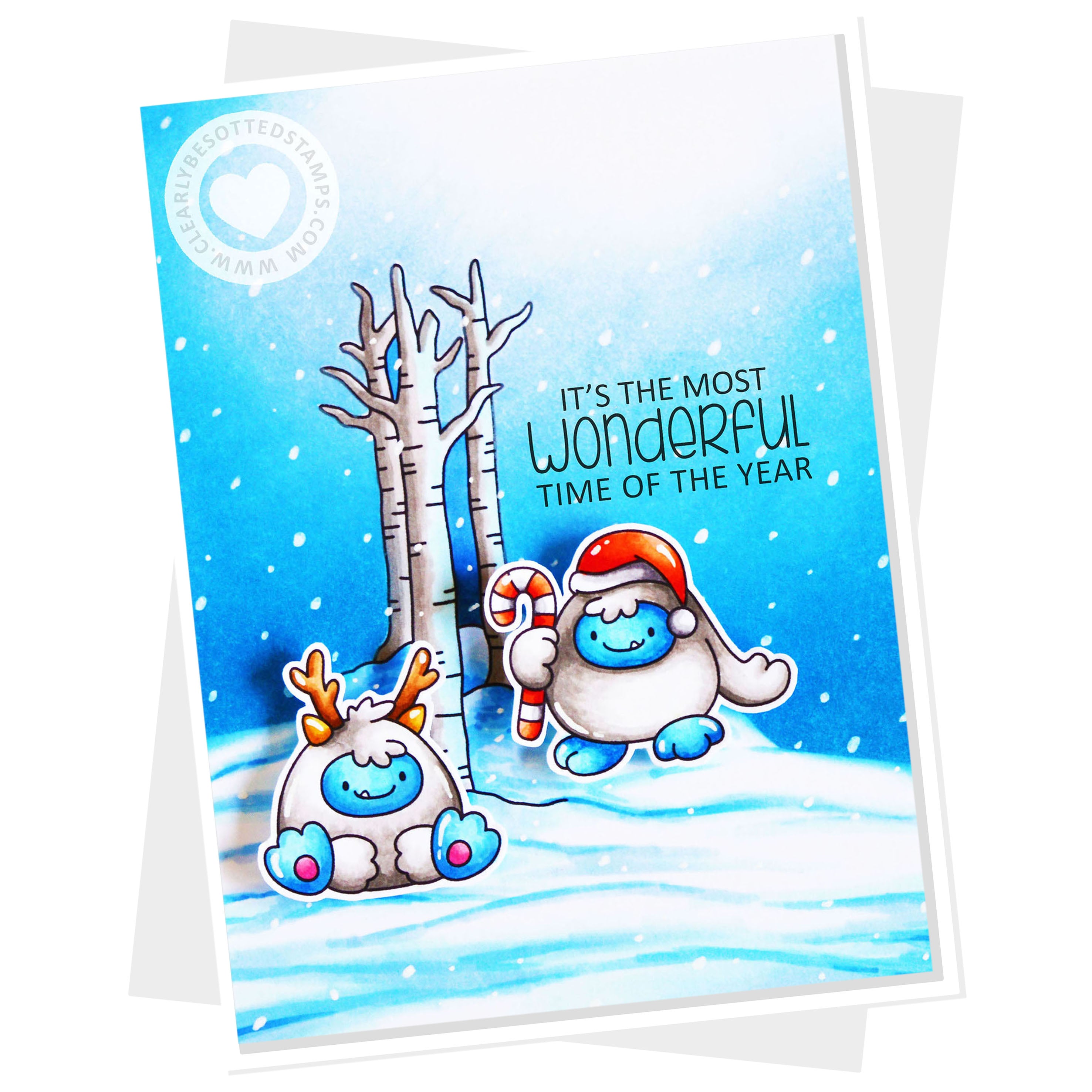 Yuletide Yeti – Clearly Besotted Stamps